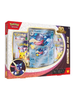 Pokémon TCG: 30th Celebration - Ex Box - Greninja ex